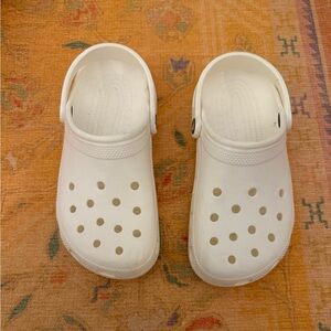 Women’s White Crocs